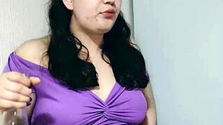 Nicole Teases With Her BBW Belly Play