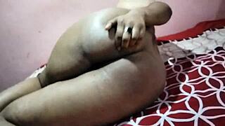 Wedding night of Indian bhabhi turned into a steamy affair with big tits.