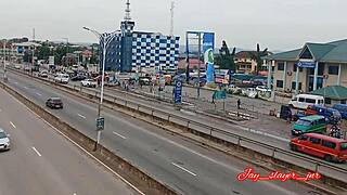 Sexy ebony craved to ride a good african bbc