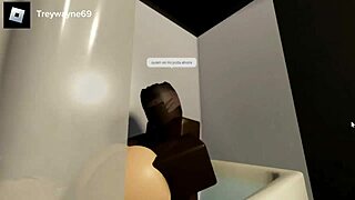 Femboy PAWG Sucks Big Black Cock Deeply Until Cum Explosion