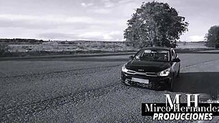 sofia mayers, wow, that quickie by the shore was dripping with hot creampie action