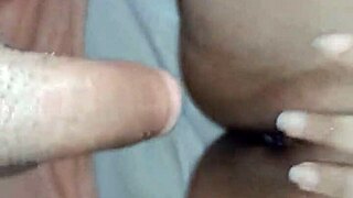 Arab wife gets hard anal sex and creampie!