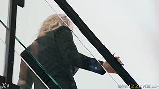 The Elegant Blonde Enjoys A Classy Anal Fucking Session