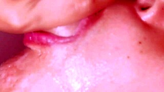 this cheating wife swallows cum after fucking