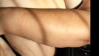 Mature BBW Wife Squirts in Pantyhose with Dildo