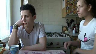 yo, this perverted spectacled lad’s holdin’ hands with my teen girlfriend for rough sex. what’s his deal?