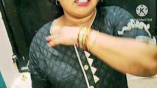 Desi wife gets hardcore pounding like never before. Is this too rough?