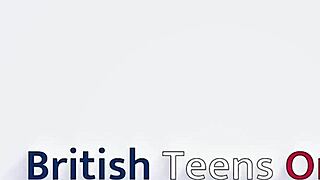 Two British 18-Year-Olds Tease Each Other to Intense Orgasms in Taboo Lesbian Play.