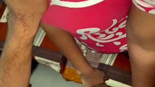 Hey, this hot indian girl loves black cock in tight skirt 😍