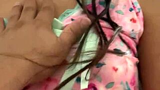 I’m caressing this cute latina to take her sweet virginity