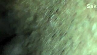 Closeup of moaning Indian girl getting fucked by friend