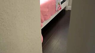 POV video of an old man having sex with his Asian stepdaughters on Christmas