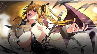 Female fist enthusiast performs intense blowjob on big tits and ass