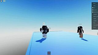 I stroke the young guy's huge cock passionately