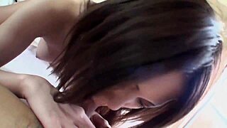 Check out this hot Asian creampie action in a homemade video! 🔥