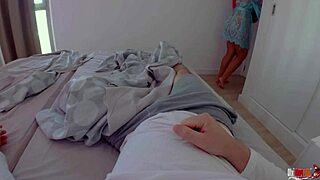 Stepmom wanted massage but got creampie in ass instead!