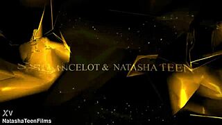 Ainhoa Campbell takes big black cock in intense anal gaping and deepthroat