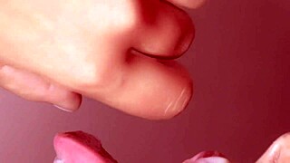 Japanese Wife Delivers Intense Close-Up Blowjob