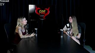 Naty Varga's Hottest Massage Moments with Baby Fire on Sheer Red Cast