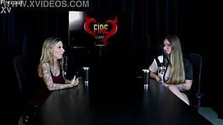 Naty Varga's Hottest Massage Moments with Baby Fire on Sheer Red Cast