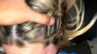 Blonde Mom Shares With Black Cock