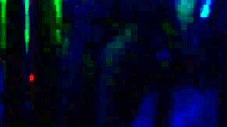 ebony girl does striptease in public park