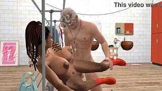 Coach Fucks Cheerleader's Pussy Doggystyle