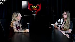 Naty Varga's Hottest Massage Moments with Baby Fire on Sheer Red Cast