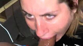 Blonde Mom Shares With Black Cock