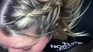 Blonde Mom Shares With Black Cock