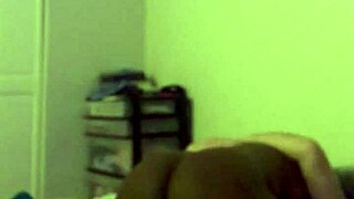 ebony goddess bends over for homemade doggystyle