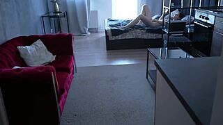Beautiful college girls having sex in a dorm room