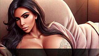 Play With Kim's Big Tits And Shaved Pussy For Fans Only