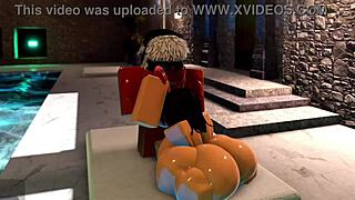 i fuck big ass with monster cock in roblox sex episode.