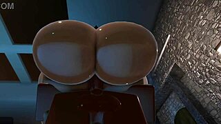 i fuck big ass with monster cock in roblox sex episode.