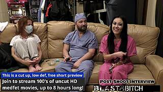 Blaire Celeste SUCKS DICK Backstage and Gets Her Pussy Blasted With Cum