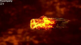 HARD ANAL SEX AND HUGE CUM ON THE FACE, SLUT GAPPING ASS ROUGHLY