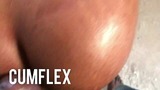 feeling orgasm during bent over doggystyle, riding, blowjob, deepthroat, and cowgirl with big cock