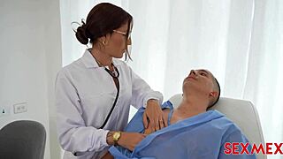 Sexmex presents Dr. Nympho Ashley Saenz in wild Colombian fucking