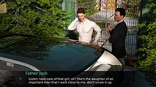 Nursing back to pleasure in a cute teen outfit.