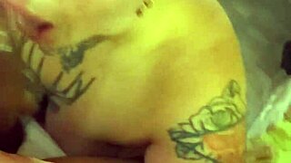 Goddess puta petera deepthroats monster cock with sloppy licks and swallows