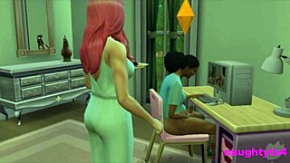 Girl Catches Futa Roommate Masturbating And Gets Hard Assfucking Punishment