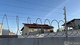 peguei minha vizinha gostosa brincando no quintal com máquina de sexo - drii cordeiro