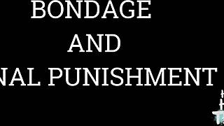 yo, the slave's totally stuck, no escape while mistress pounds his ass rough!