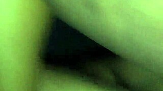 Fat woman makes a blowjob and fucks in her tits