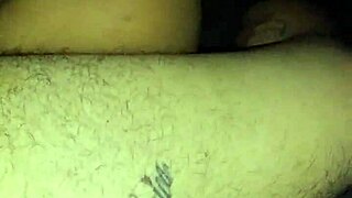 Fat woman makes a blowjob and fucks in her tits