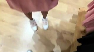 18yo Asian Sucks Me in Fitting Room, Swallows