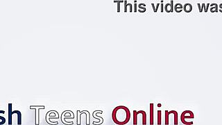 british teen 18+ lana harding shines in a raw casting interview with amateurs.