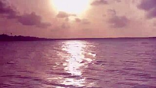 Brazilian latina wife in bikini on boat ride