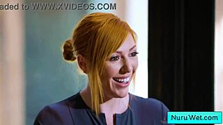 Blonde Masseuse Lauren Phillips Explains Nuru Massage With Big Tits And Ass!